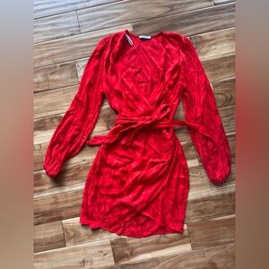 Sheike Vibrant Red Mini Dress